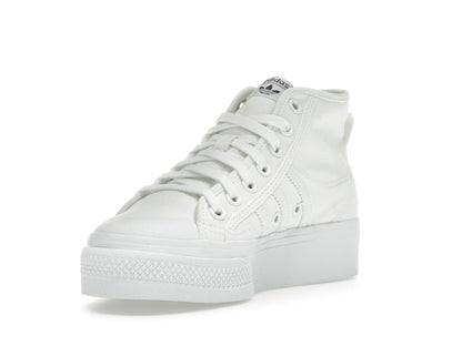 adidas Nizza Platform Mid Cloud White (Women's)