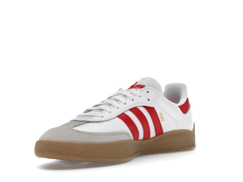 adidas Puig Samba Cloud White Better Scarlet Gum