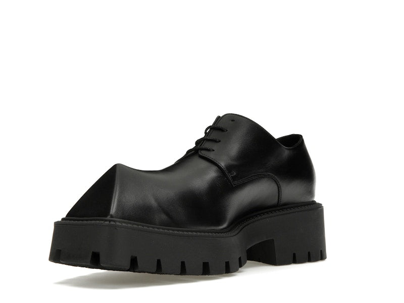 Balenciaga Rhino 25mm Derby Black Calfskin