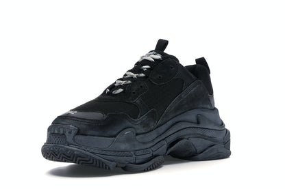 Balenciaga Triple S Triple Black (2018 Reissue) (Pre-Distressed)