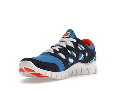 Nike Free Run 2 Light Photo Blue Orange