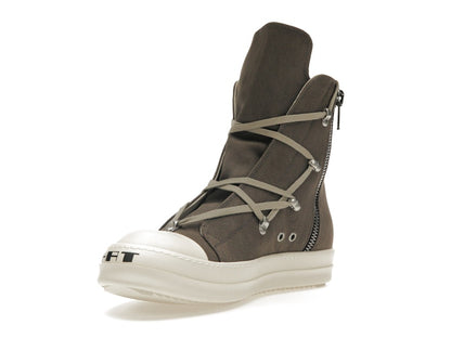 Rick Owens DRKSHDW Hexa High Dust Milk Black