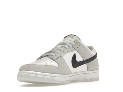 Nike Dunk Low White Grey Navy Aqua Mini Swoosh