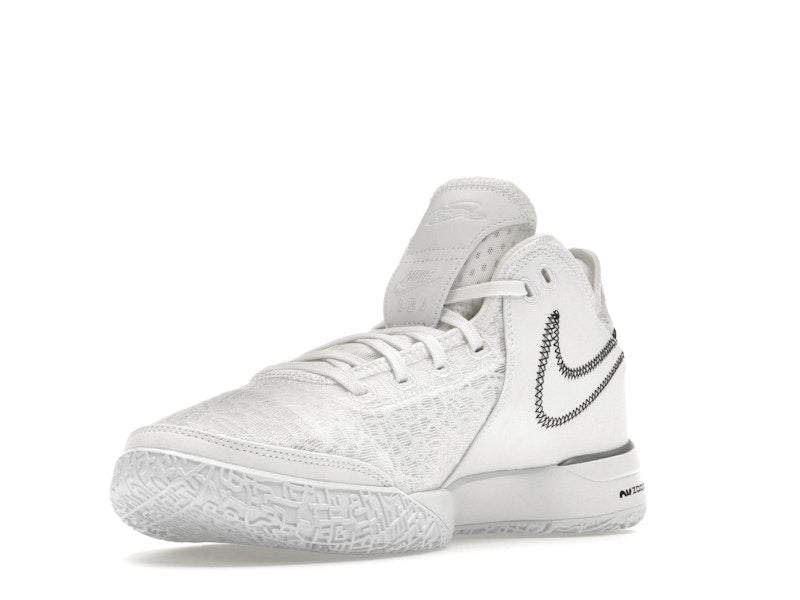 Nike Zoom LeBron NXXT Gen White Metallic Silver