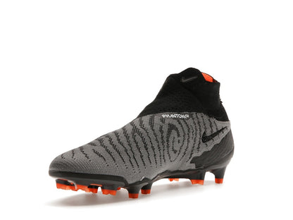 Nike Gripknit Phantom GX Elite Dynamic Fit FG Black Dark Smoke Grey Total Orange