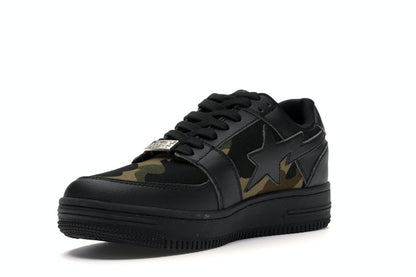 Bape 1st Camo Bape Sta Low Black