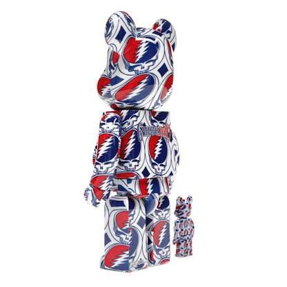 Bearbrick x Grateful Dead (Steal Your Face) 100% & 400% Set