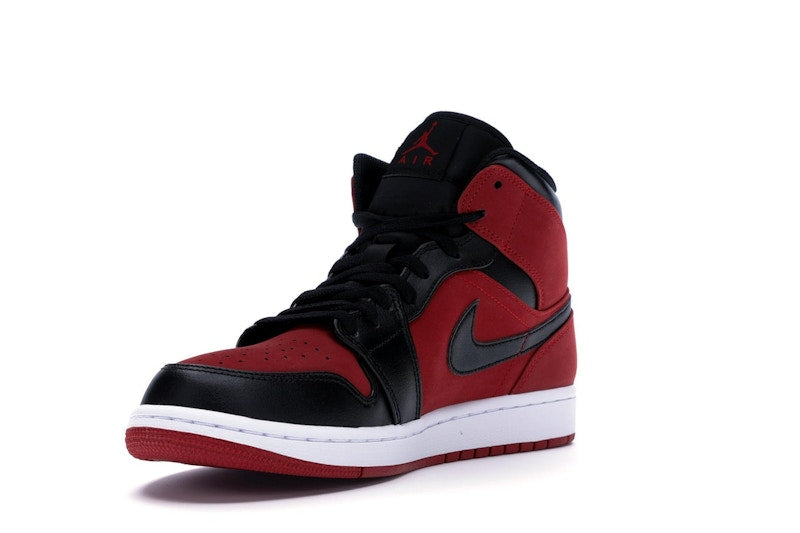 Jordan 1 Mid Gym Red Black