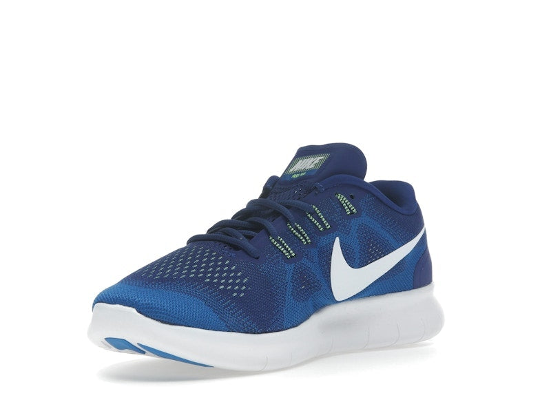 Nike Free Rn 2017 Deep Royal Blue White-Soar