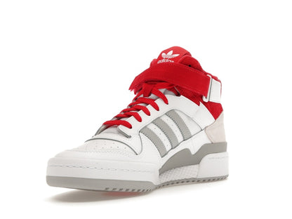 adidas Forum Mid White Red Grey