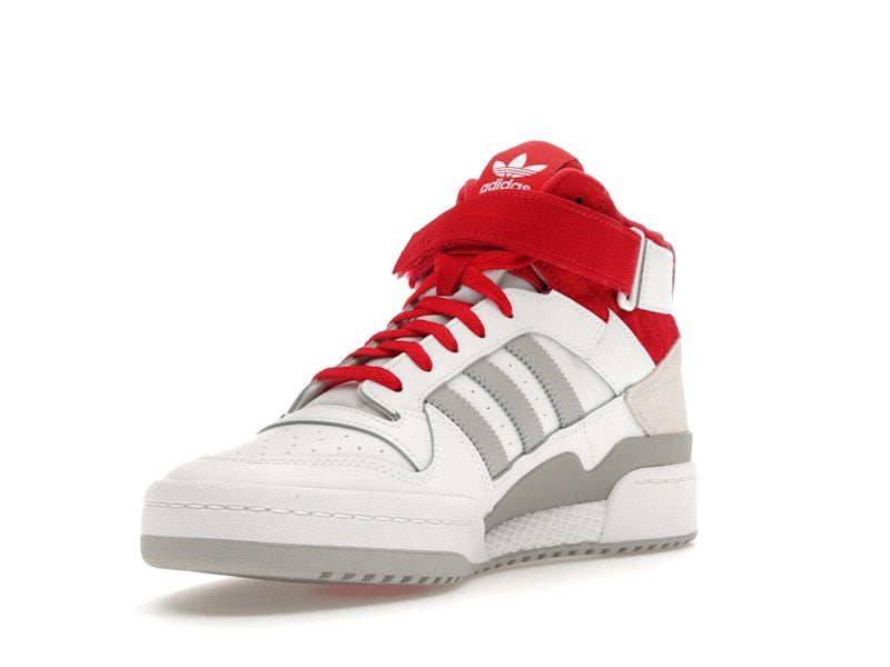 adidas Forum Mid White Red Grey