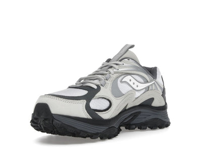 Saucony Grid Aura X Grey Pack White