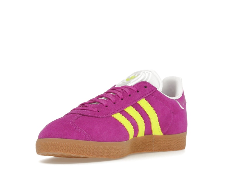 adidas Gazelle Purple Burst Solar Yellow (Women's)