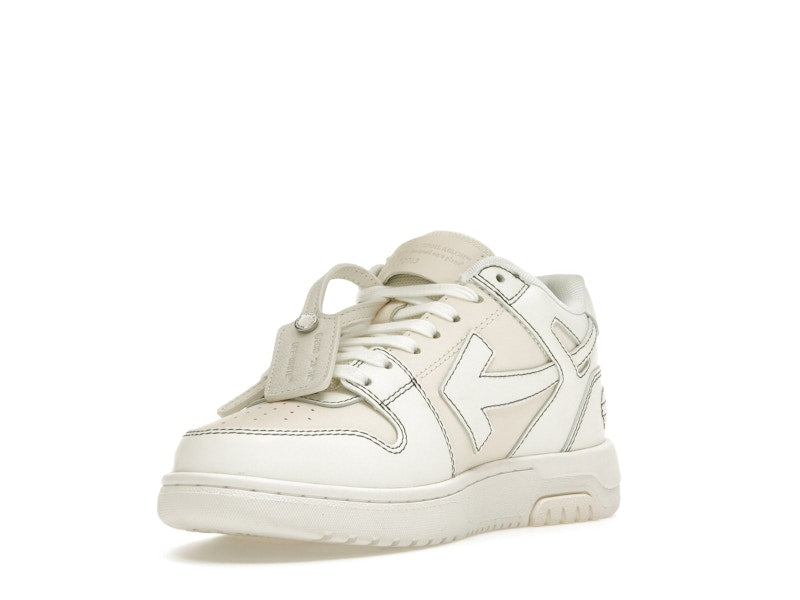 OFF-WHITE Out Of Office OOO Low Tops Cream White (Women's)