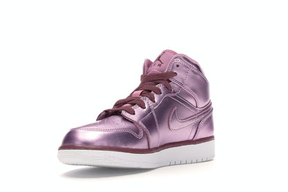Jordan 1 Mid Pink Rise (GS)