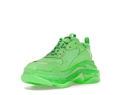 Balenciaga Triple S Soft Neon Green Clear Sole (Women's)