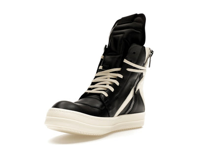 Rick Owens Luxor Geobasket Black Milk