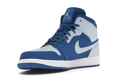 Jordan 1 Retro Mid Team Royal Ice Blue