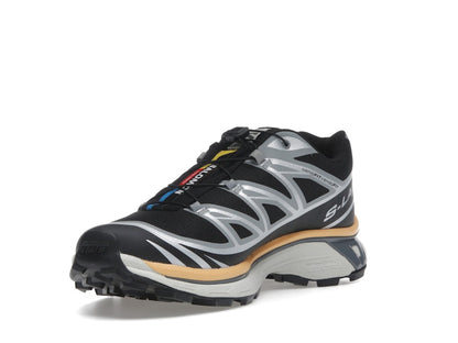 Salomon XT-6 Black Footwear Silver Warm Apricot