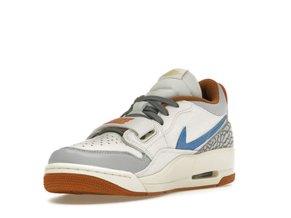 Jordan Legacy 312 Low Phantom Amber Brown Star Blue