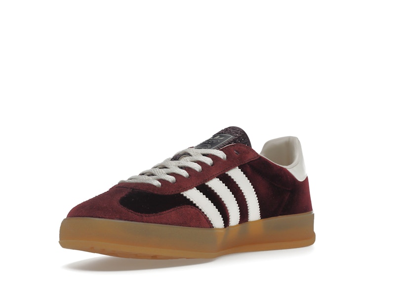 adidas x Gucci Gazelle Burgundy Velvet