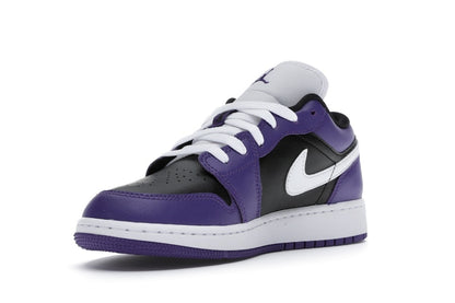 Jordan 1 Low Court Purple Black (GS)