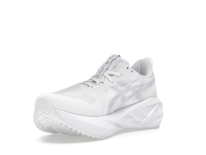 ASICS Novablast 5 White Piedmont Grey