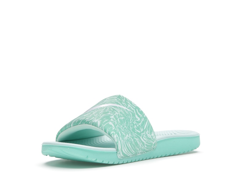 Nike Kawa Slide Print Emerald Rise (GS)