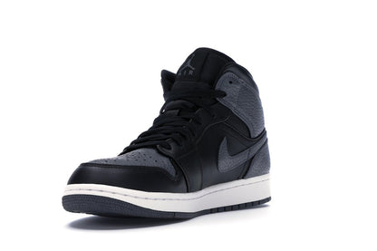 Jordan 1 Retro Mid Black Dark Grey