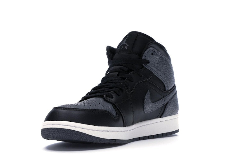 Jordan 1 Retro Mid Black Dark Grey