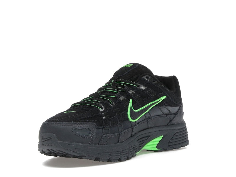 Nike P-6000 PRM Black Green Strike