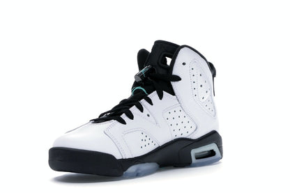 Jordan 6 Retro White Jade Black (GS)