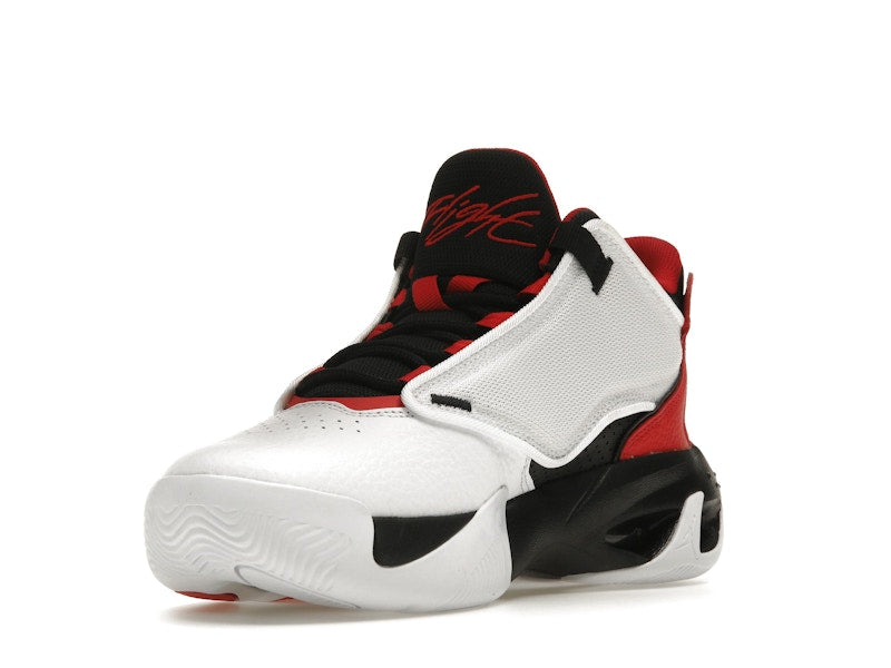 Jordan Max Aura 4 White Black University Red
