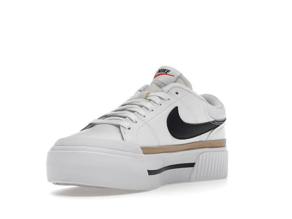 Nike Court Legacy Lift White Black (Women's)