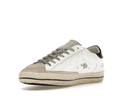 Golden Goose Super-Star White Seedpearl Green