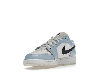 Jordan 1 Low Ice Blue Black (GS)