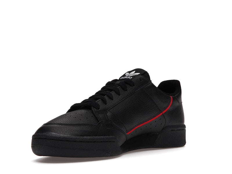 adidas Continental 80 Black Scarlet Red