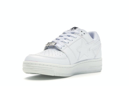 BAPE STA Low White