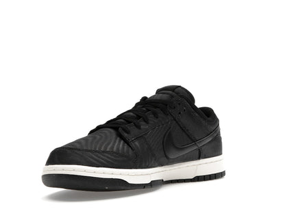 Nike Dunk Low Black Canvas