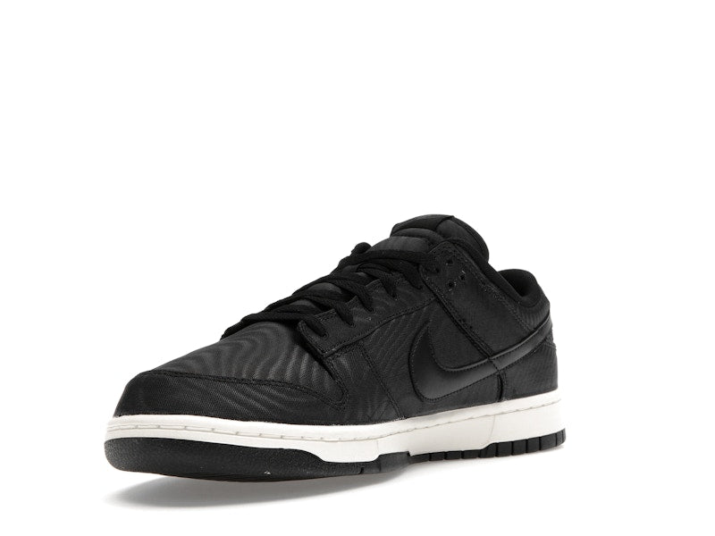 Nike Dunk Low Black Canvas