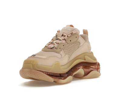 Balenciaga Triple S Clear Sole Beige (Women's)