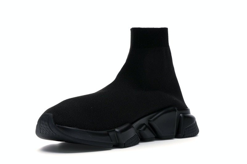 Balenciaga Speed Graffiti Trainers Black