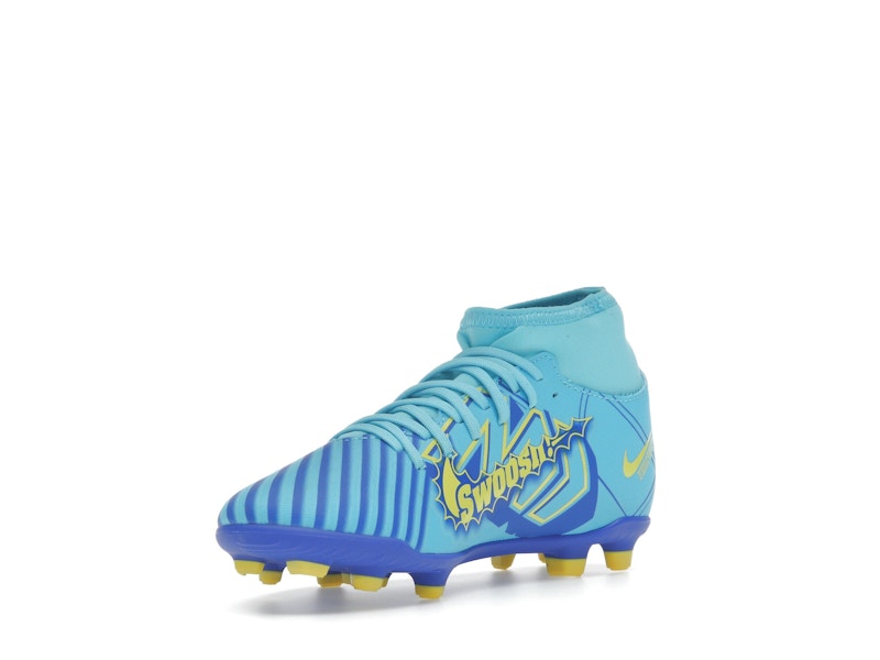 Nike Mercurial Superfly 9 Club KM FG/MG Baltic Blue White (GS)