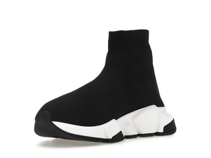 Balenciaga Speed Graffiti Trainers White Black Logo (Women's)