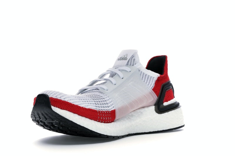 adidas Ultra Boost 19 White Scarlet