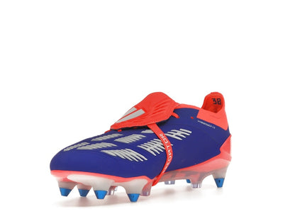 adidas Predator Elite Foldover Tongue SG Lucid Blue Cloud White Solar Red