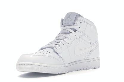 Jordan 1 Mid White/Pure Platinum