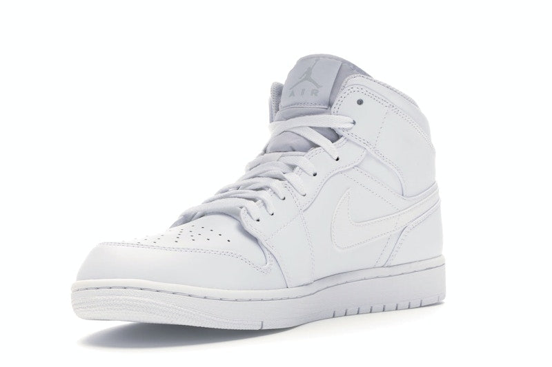 Jordan 1 Mid White/Pure Platinum