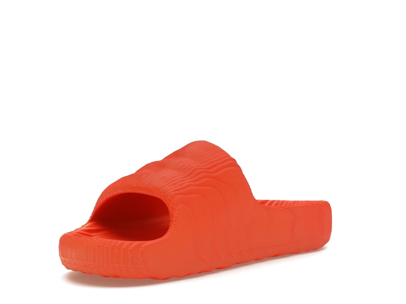 adidas Adilette 22 Slides Orange Core Black