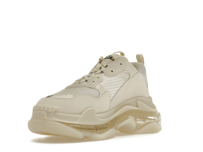 Balenciaga Triple S Clear Sole Beige